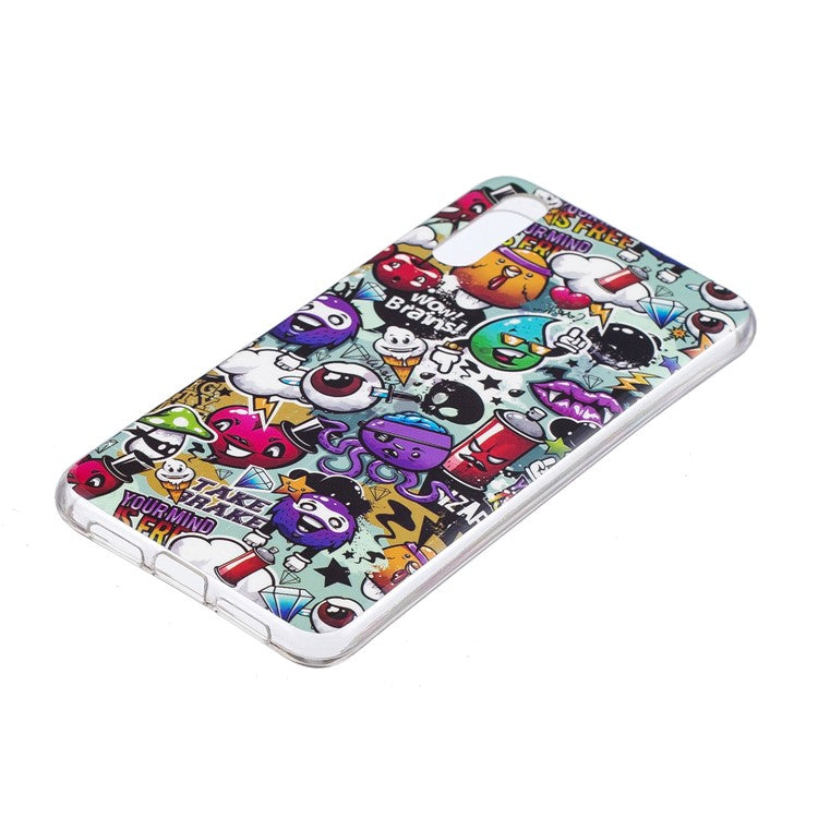 Luminous IMD Patterned Soft TPU Phone Cover for Huawei P20 - Wow Brains