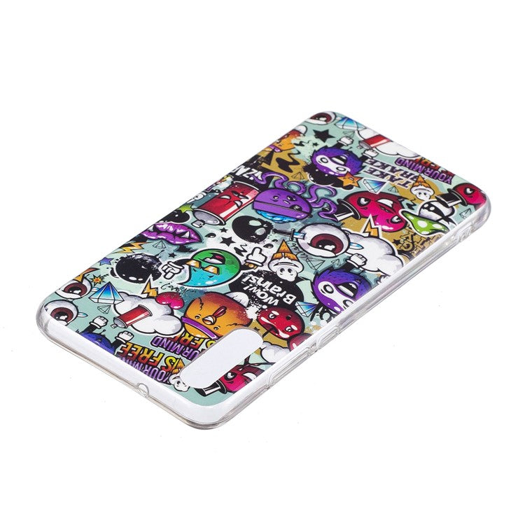 Luminous IMD Patterned Soft TPU Phone Cover for Huawei P20 - Wow Brains