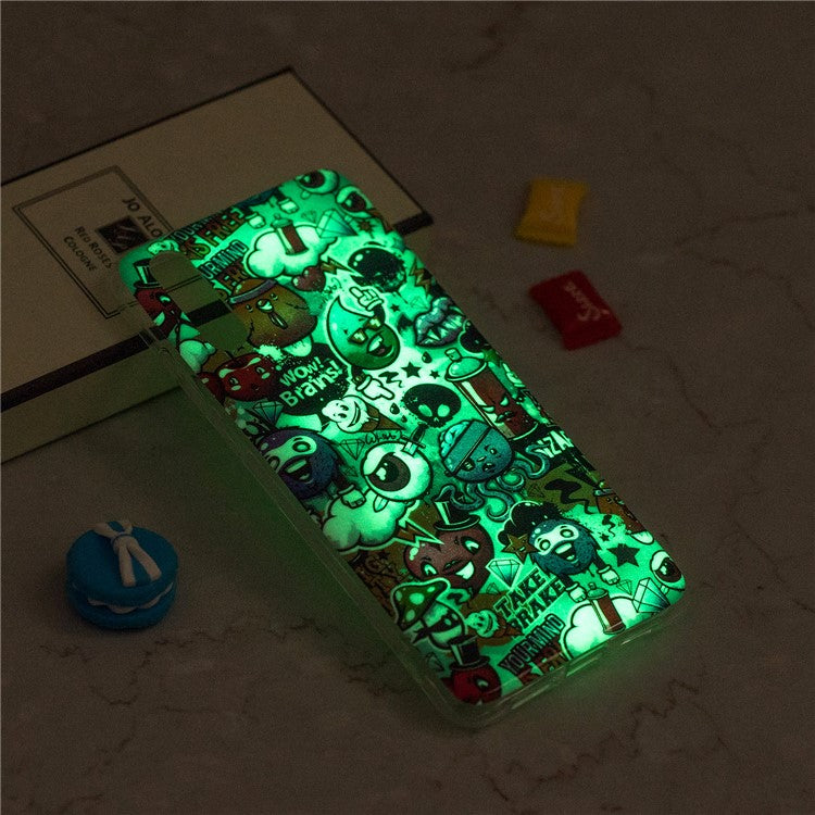 Luminous IMD Patterned Soft TPU Phone Cover for Huawei P20 - Wow Brains