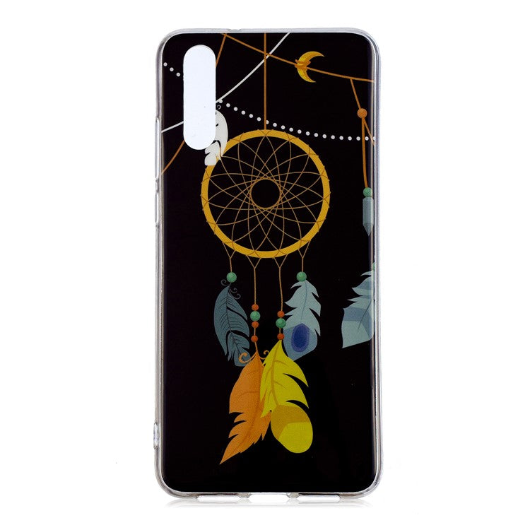 Luminous IMD Patterned Soft TPU Gel Case for Huawei P20 Pro - Dream Catcher