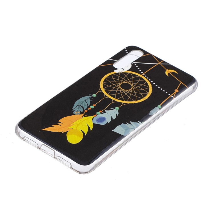 Luminous IMD Patterned Soft TPU Gel Case for Huawei P20 Pro - Dream Catcher