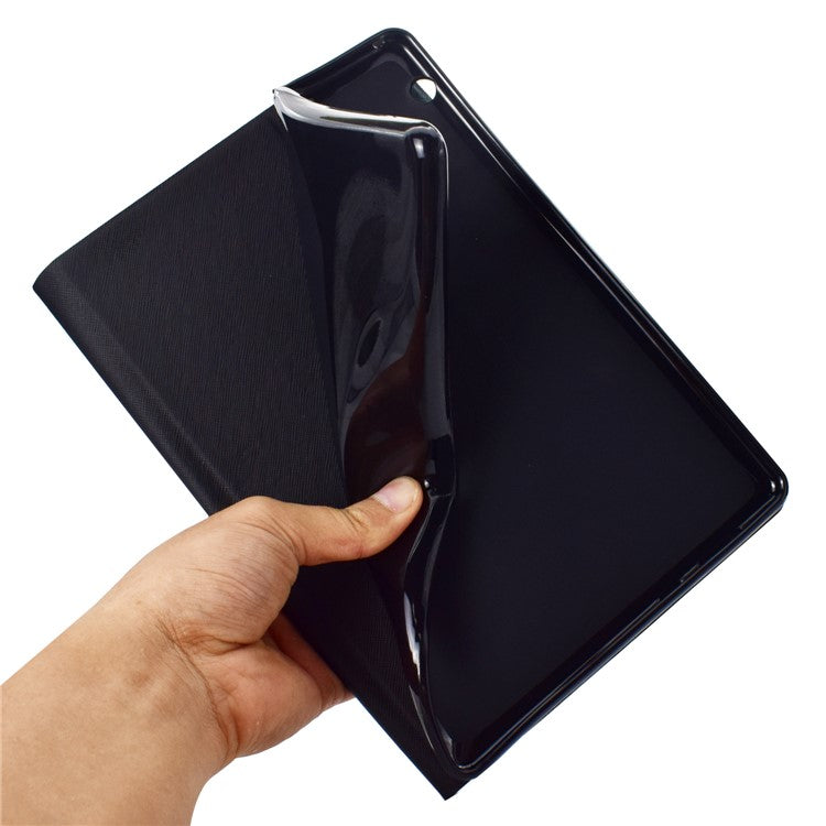 Patterned PU Leather Protector Case with Card Slots for Huawei MediaPad T3 10 - Fox