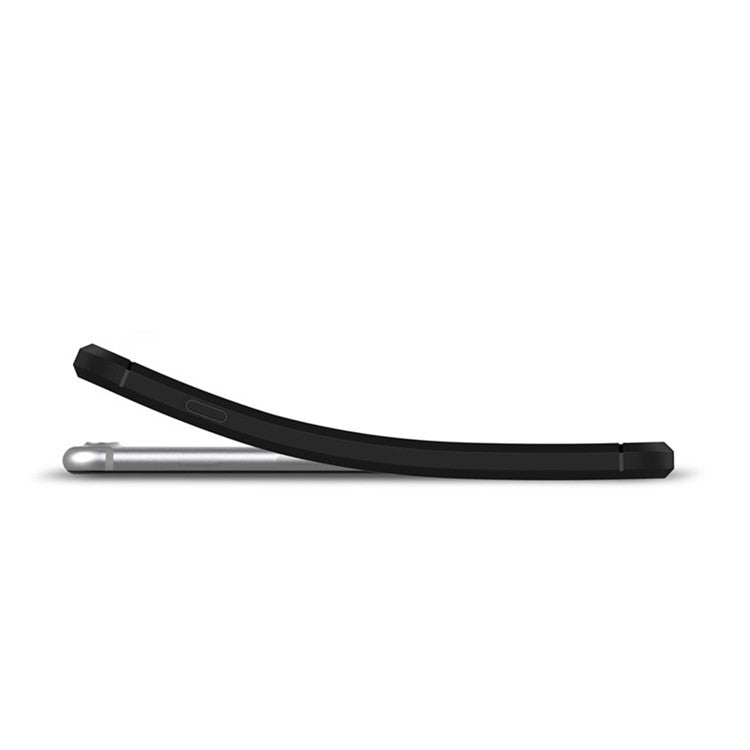 MOFI Carbon Fiber Texture Brushed TPU Back Case for Huawei Honor 10 - Black