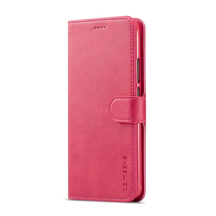 LC.IMEEKE Leather Stand Case with Card Slots for Huawei Mate 20 Lite - Rose