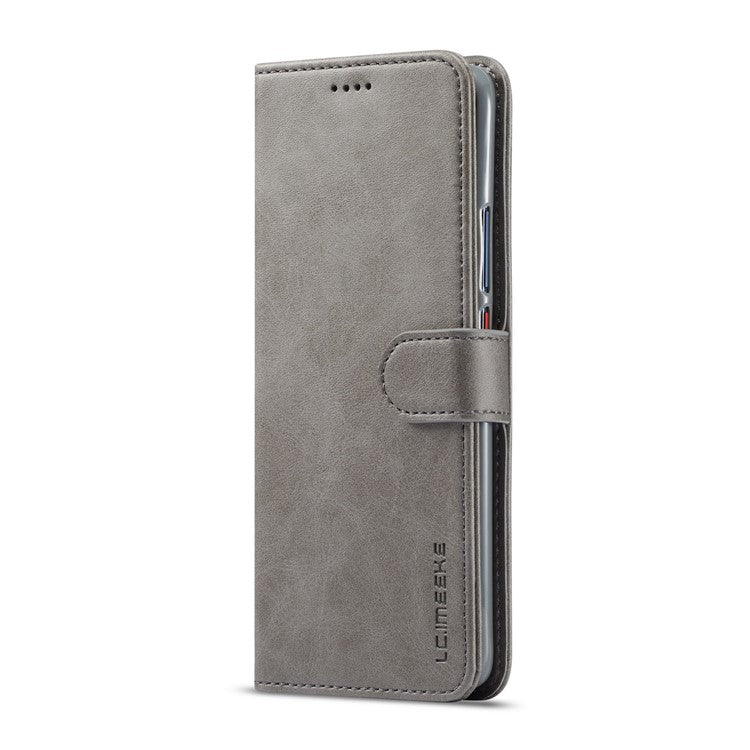 LC.IMEEKE Wallet Leather Cell Phone Case for Huawei Mate 20 Pro - Grey