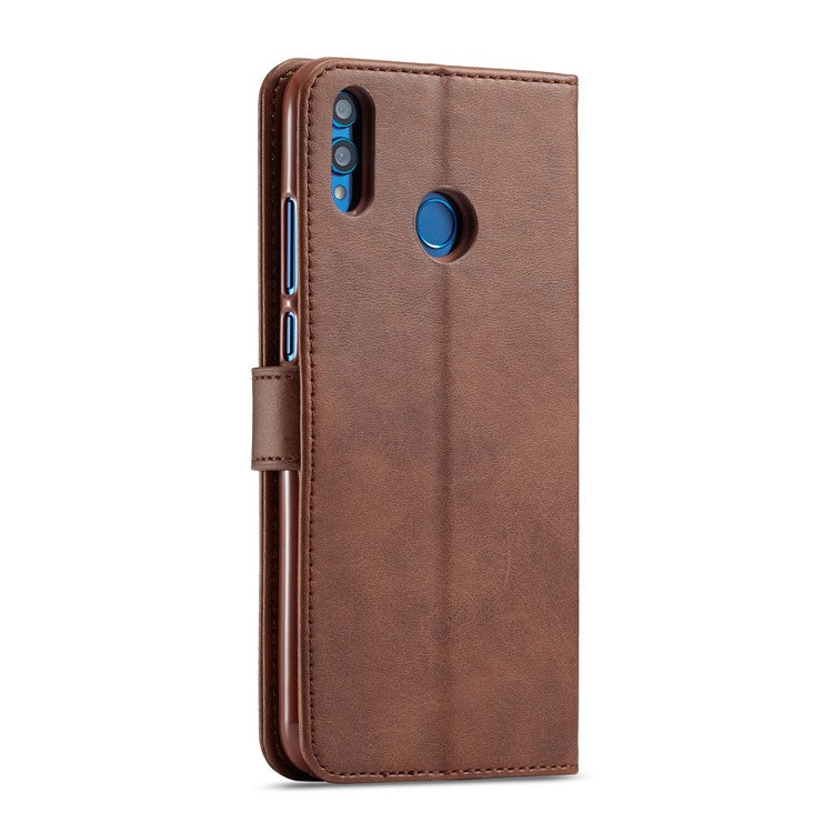 LC.IMEEKE Wallet Leather Stand Case for Huawei Honor 8X / Honor View 10 Lite - Coffee