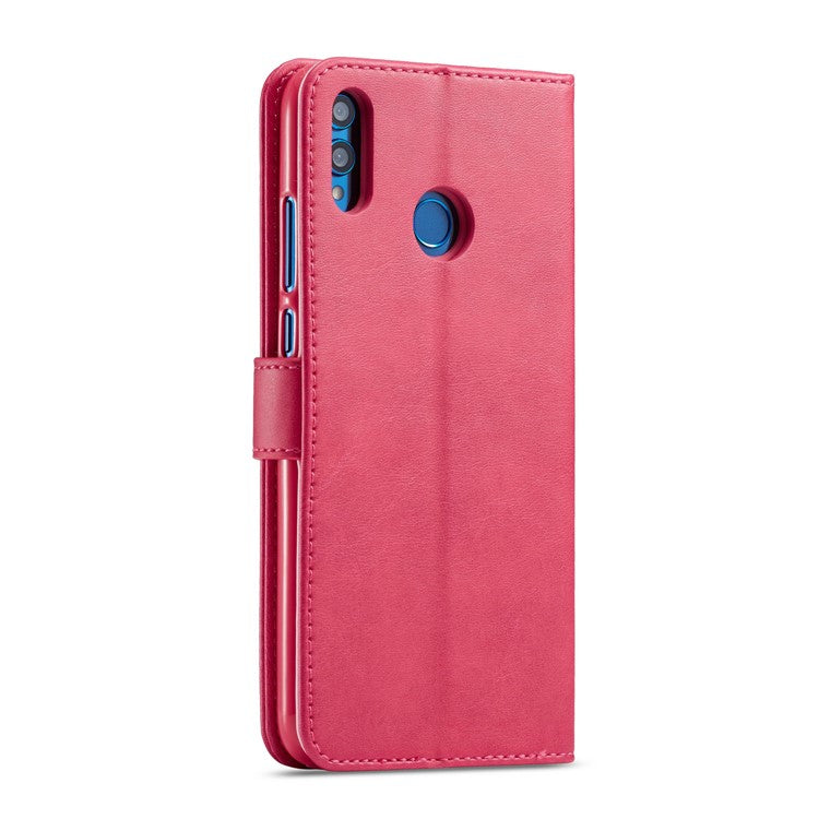 LC.IMEEKE Leather Wallet Case for Huawei Honor 8X / Honor View 10 Lite - Rose