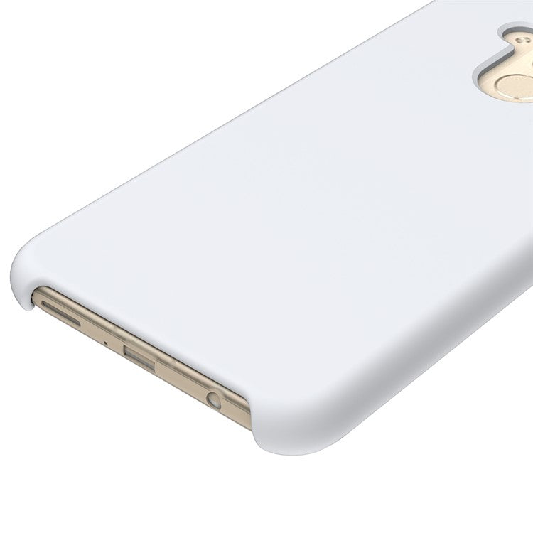 Liquid Silicone Protector Cover for Huawei Mate 20 Lite - White