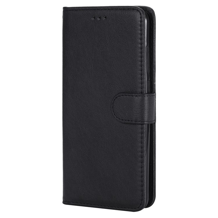 Magnetic KT Leather Series-3 Detachable 2-in-1 Wallet Leather Case for Huawei P20 Pro - Black