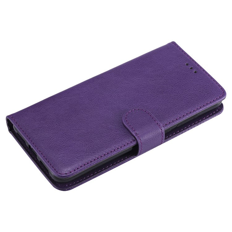 Magnetic KT Leather Series-3 Detachable 2-in-1 Stand Leather Phone Shell for Huawei P20 Pro - Purple