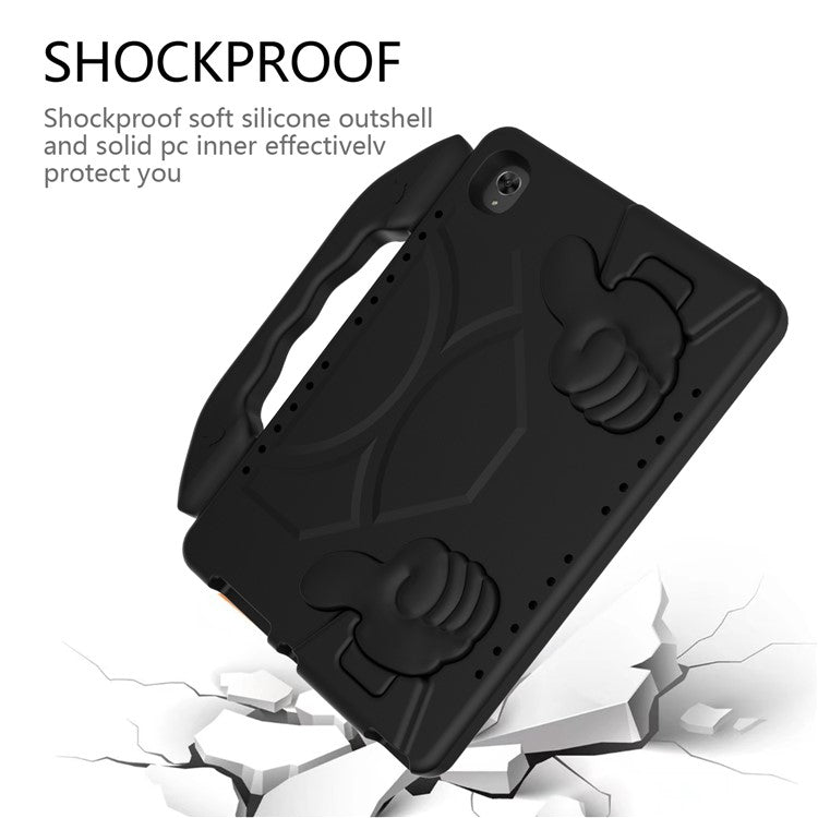 Shockproof Thumb Kickstand EVA Shell for Huawei MediaPad M5 10 (10.8")/MediaPad M5 (Pro) 10.8"/MediaPad M6 10.8-inch - Black