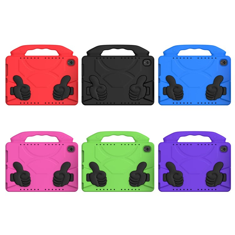Shockproof Thumb Kickstand EVA Shell for Huawei MediaPad M5 10 (10.8")/MediaPad M5 (Pro) 10.8"/MediaPad M6 10.8-inch - Black