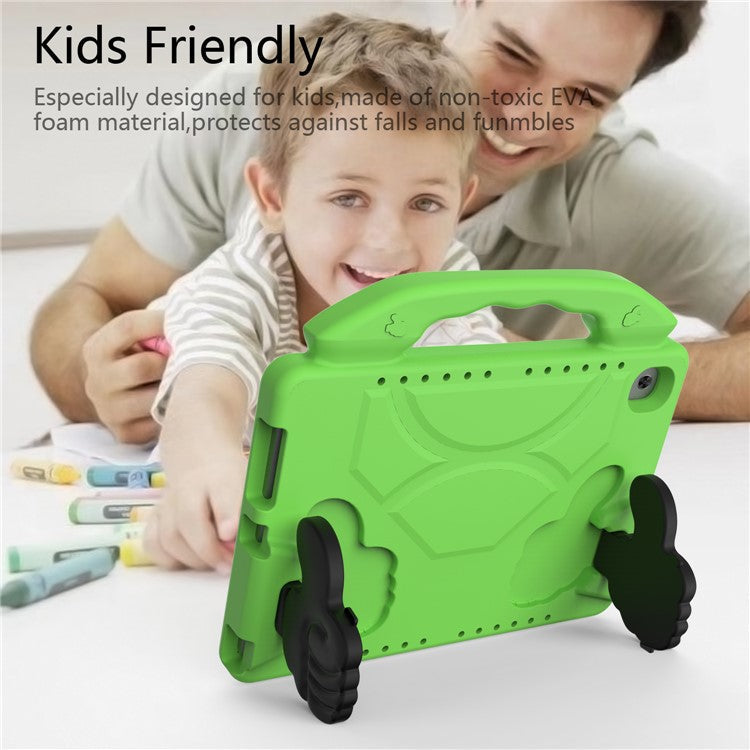 Shockproof Thumb Kickstand EVA Shell for Huawei MediaPad M5 10 (10.8")/MediaPad M5 (Pro) 10.8"/MediaPad M6 10.8-inch - Green
