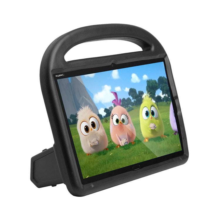 Sparrow Style Shockproof Kickstand EVA Tablet Shell for Huawei MediaPad M5 10 (10.8")/MediaPad M6 10.8-inch - Black