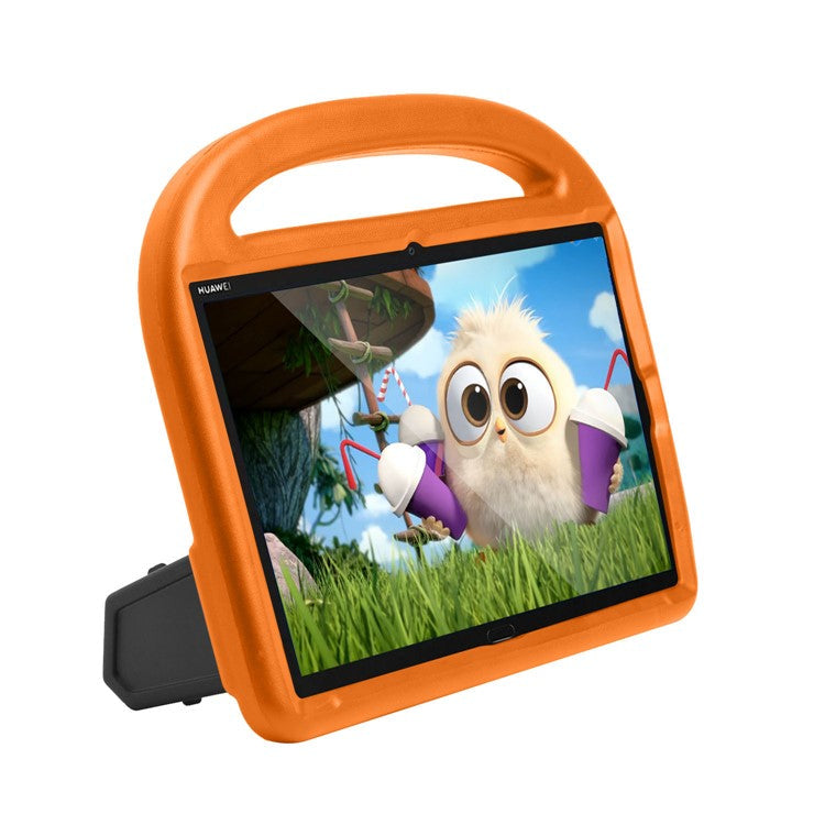 Sparrow Style Shockproof Kickstand EVA Tablet Shell for Huawei MediaPad M5 10 (10.8")/MediaPad M6 10.8-inch - Orange