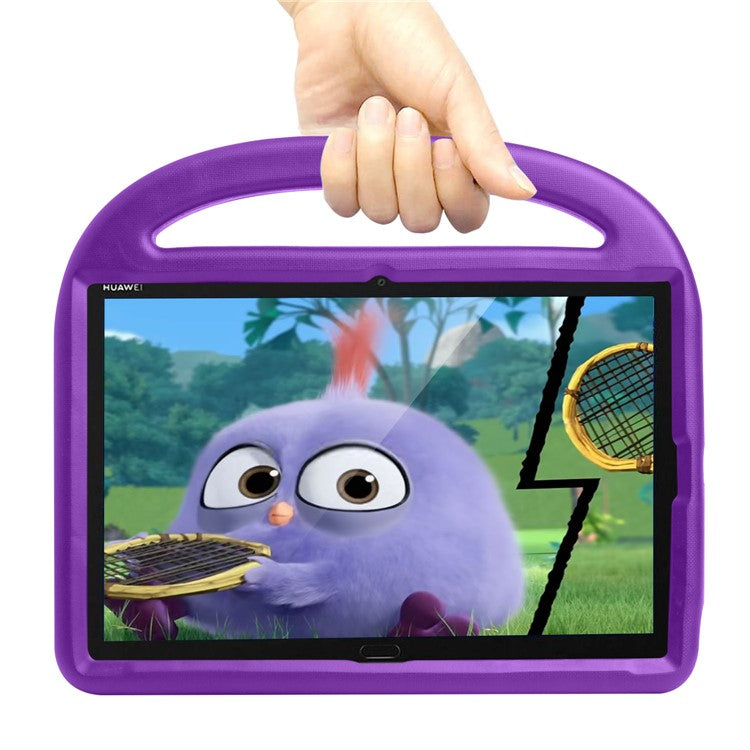 Sparrow Style Shockproof Kickstand EVA Tablet Shell for Huawei MediaPad M5 10 (10.8")/MediaPad M6 10.8-inch - Purple