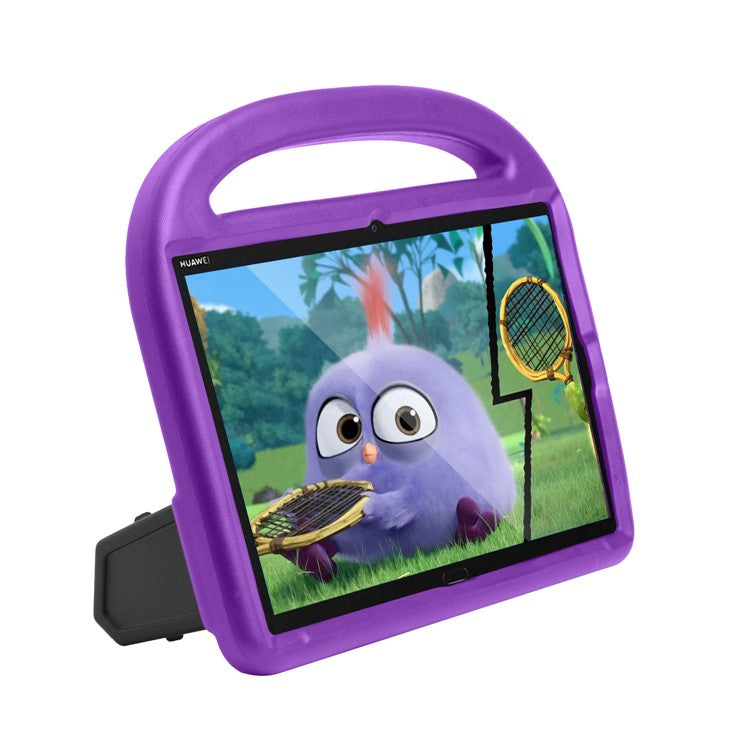 Sparrow Style Shockproof Kickstand EVA Tablet Shell for Huawei MediaPad M5 10 (10.8")/MediaPad M6 10.8-inch - Purple
