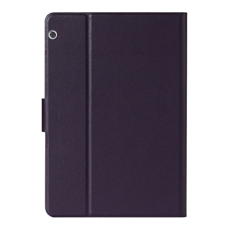 PU Leather Tablet Cover Case with Card Holder for Huawei MediaPad T3 10 - Purple
