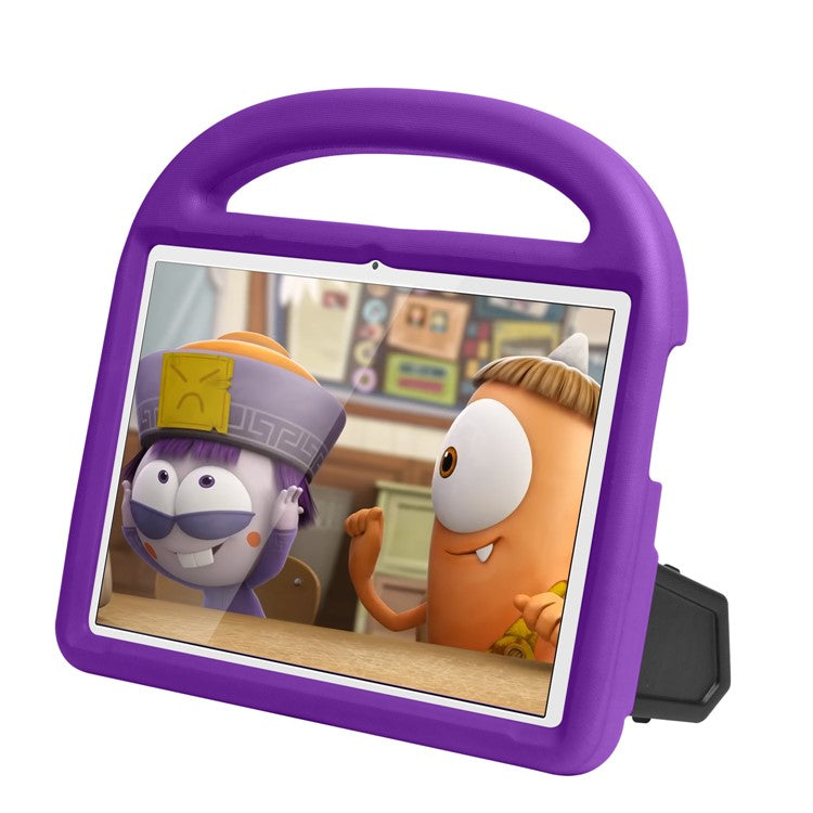 Sparrow Style Shockproof Kickstand EVA Tablet Case for Huawei MediaPad T3 10 - Purple