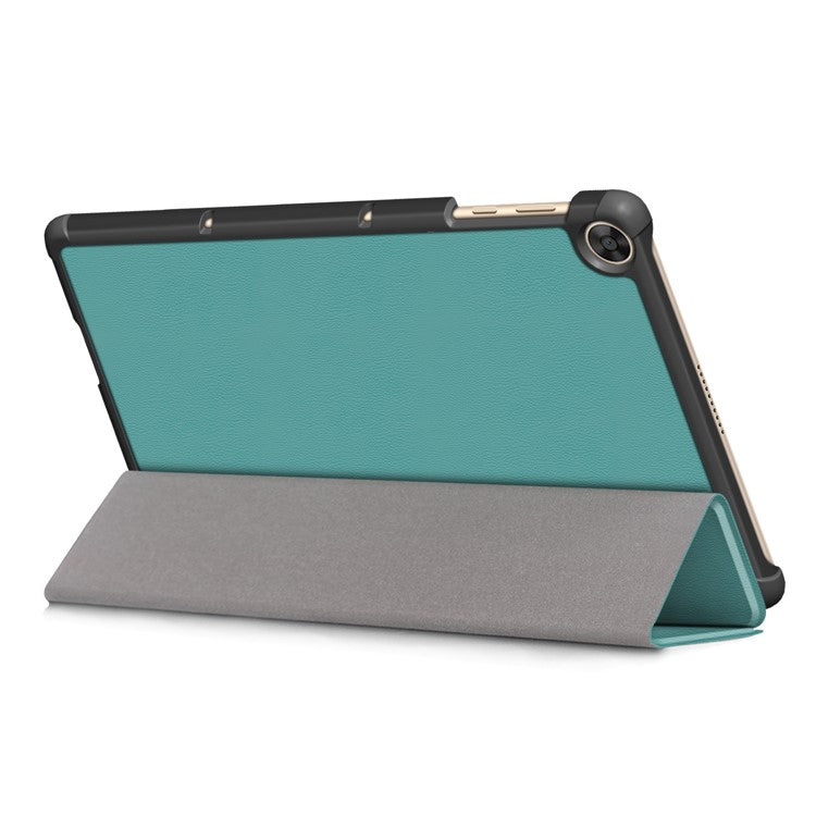 Leather Tri-fold Stylish Tablet Case for Huawei Matepad T10S /T10 / Honor Pad 6 - Green