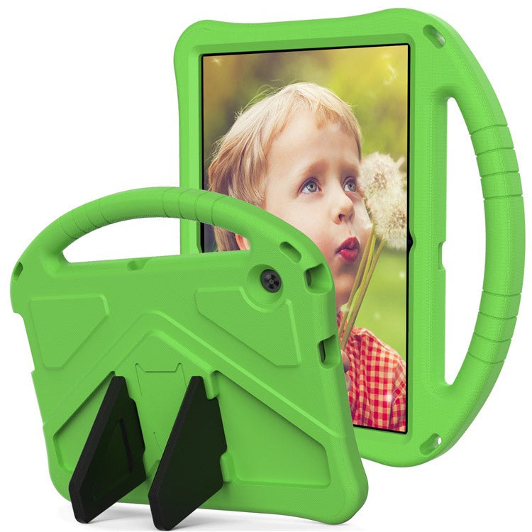 Anti-shock EVA Kickstand Case with Pen Slot Handle for Huawei MediaPad T3 10 9.6-inch - Green