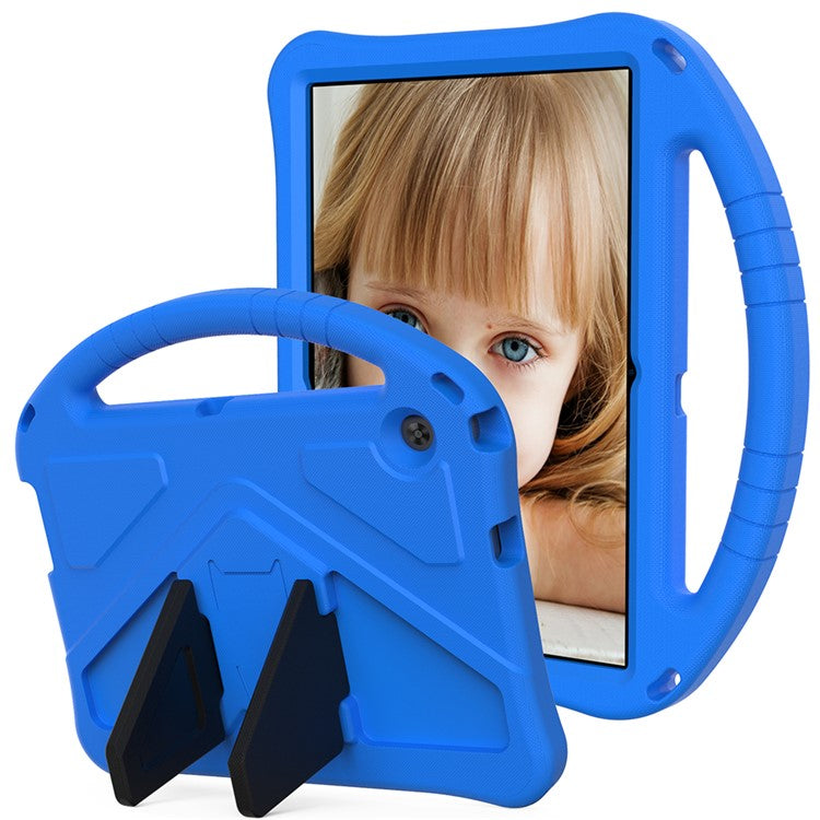 Anti-shock EVA Kickstand Case with Pen Slot Handle for Huawei MediaPad T3 10 9.6-inch - Blue