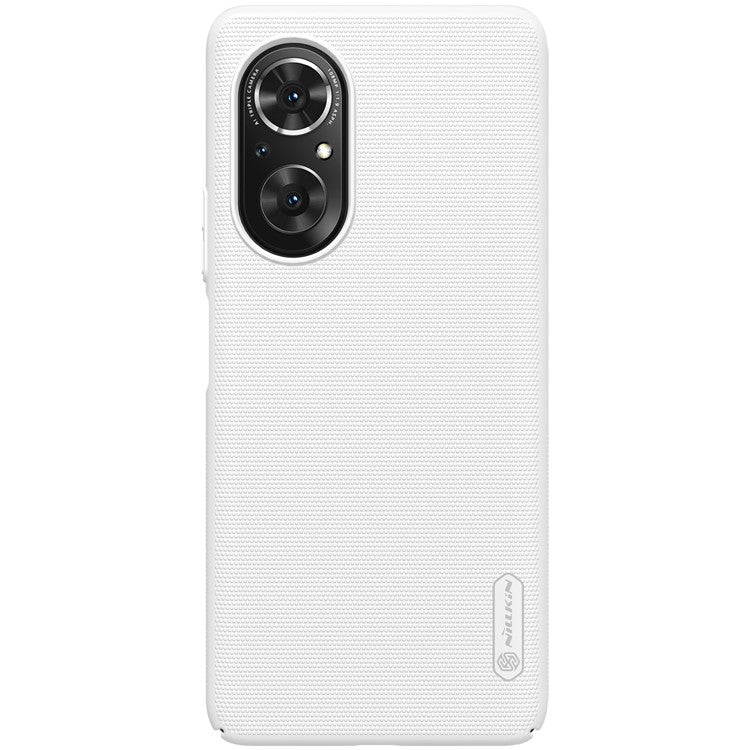 NILLKIN Full Protective Super Frosted Shield Series Mobile Phone Cover Back Case for Honor 50 SE - White