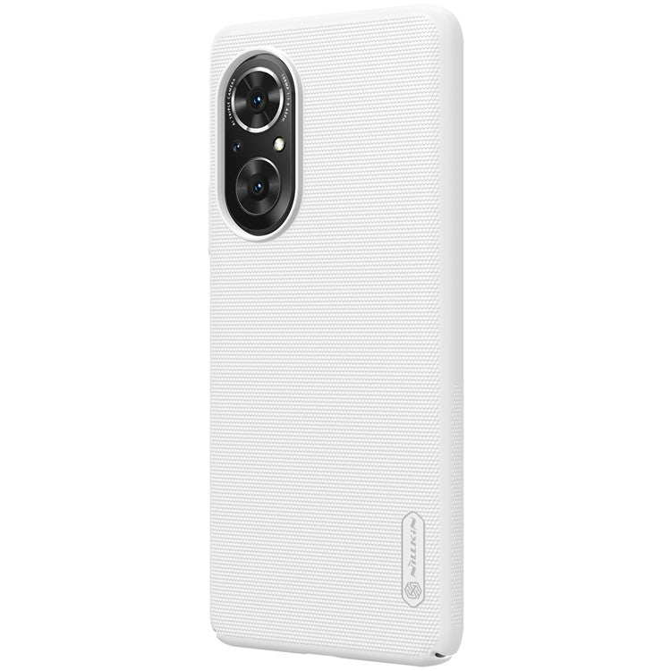 NILLKIN Full Protective Super Frosted Shield Series Mobile Phone Cover Back Case for Honor 50 SE - White