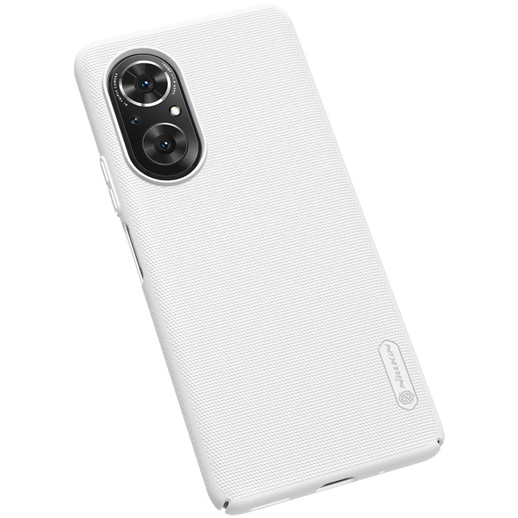NILLKIN Full Protective Super Frosted Shield Series Mobile Phone Cover Back Case for Honor 50 SE - White
