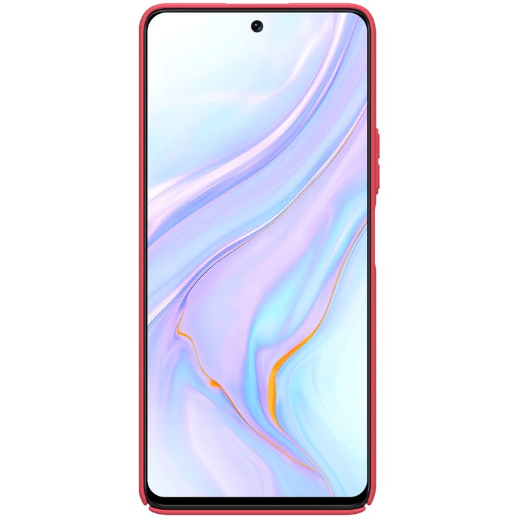 NILLKIN Full Protective Super Frosted Shield Series Mobile Phone Cover Back Case for Honor 50 SE - Red