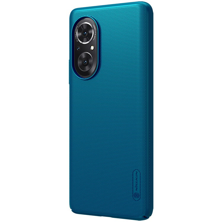 NILLKIN Full Protective Super Frosted Shield Series Mobile Phone Cover Back Case for Honor 50 SE - Blue