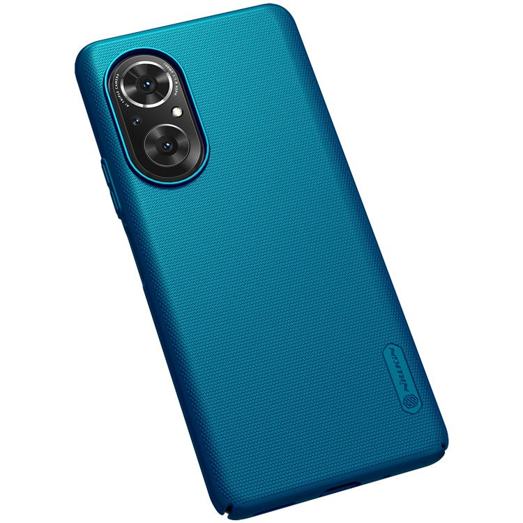 NILLKIN Full Protective Super Frosted Shield Series Mobile Phone Cover Back Case for Honor 50 SE - Blue