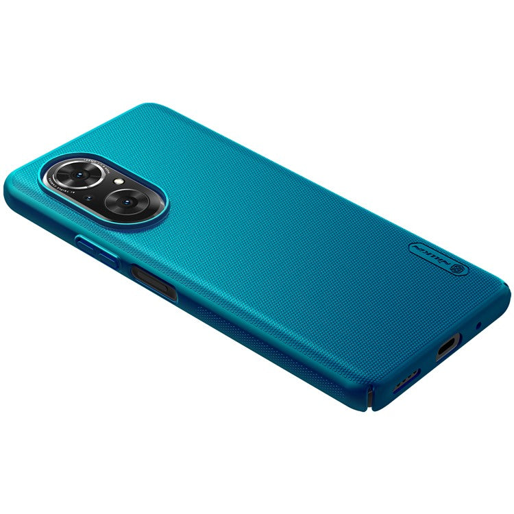 NILLKIN Full Protective Super Frosted Shield Series Mobile Phone Cover Back Case for Honor 50 SE - Blue