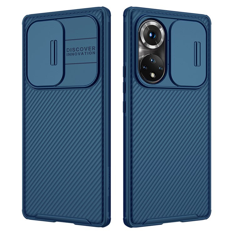 NILLKIN CamShield Pro PC + TPU Hybrid Anti-drop Cover Shell with Camera Cover for Honor 50 Pro / Huawei nova 9 Pro - Blue