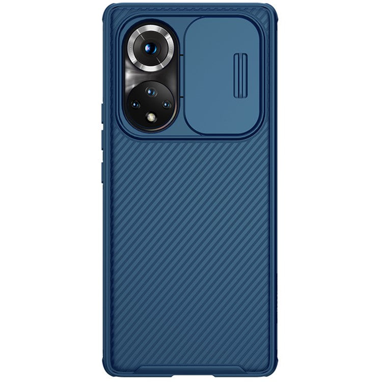 NILLKIN CamShield Pro PC + TPU Hybrid Anti-drop Cover Shell with Camera Cover for Honor 50 Pro / Huawei nova 9 Pro - Blue
