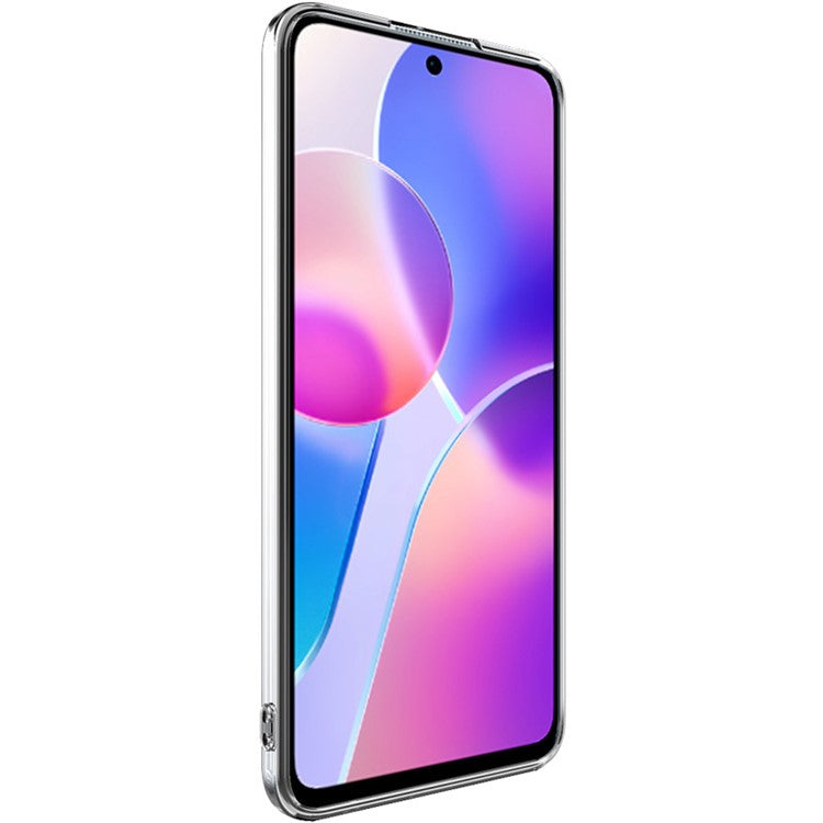 IMAK UX-5 Series Crystal Clear Shock Absorption Soft TPU Cover Case for Honor X30i 5G