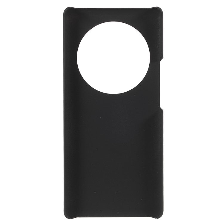 Glossy Surface Rubberized Hard PC Anti-Scratch Protective Phone Case for Honor Magic3 - Black
