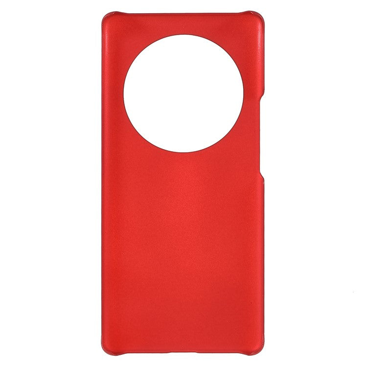 Glossy Surface Rubberized Hard PC Anti-Scratch Protective Phone Case for Honor Magic3 - Red