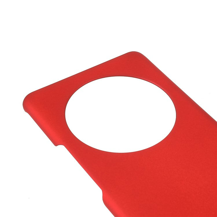 Glossy Surface Rubberized Hard PC Anti-Scratch Protective Phone Case for Honor Magic3 - Red