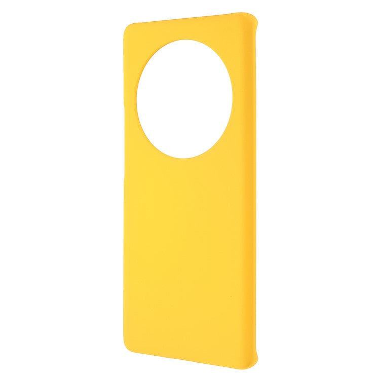 Glossy Surface Rubberized Hard PC Anti-Scratch Protective Phone Case for Honor Magic3 - Yellow