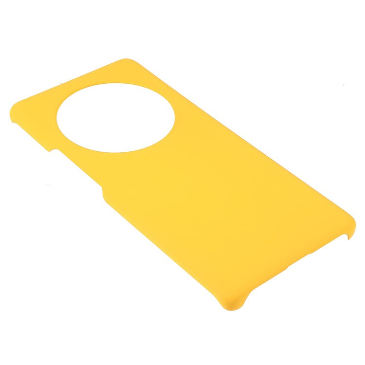 Glossy Surface Rubberized Hard PC Anti-Scratch Protective Phone Case for Honor Magic3 - Yellow