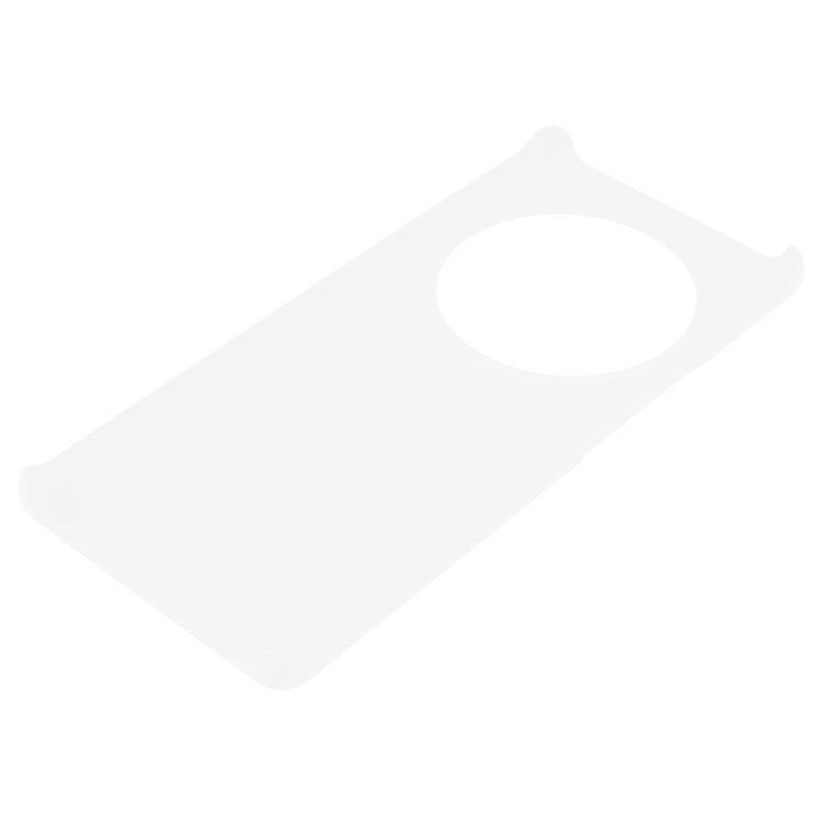 Glossy Surface Rubberized Hard PC Anti-Scratch Protective Phone Case for Honor Magic3 - White