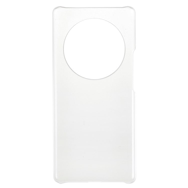 Glossy Surface Rubberized Hard PC Anti-Scratch Protective Phone Case for Honor Magic3 - Transparent