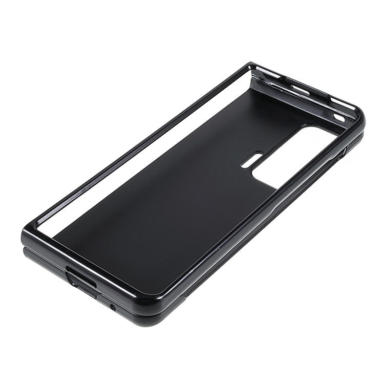 For Honor Magic V Mobile Phone Cover Hard PC Dustproof Protective Phone Case Shell - Black