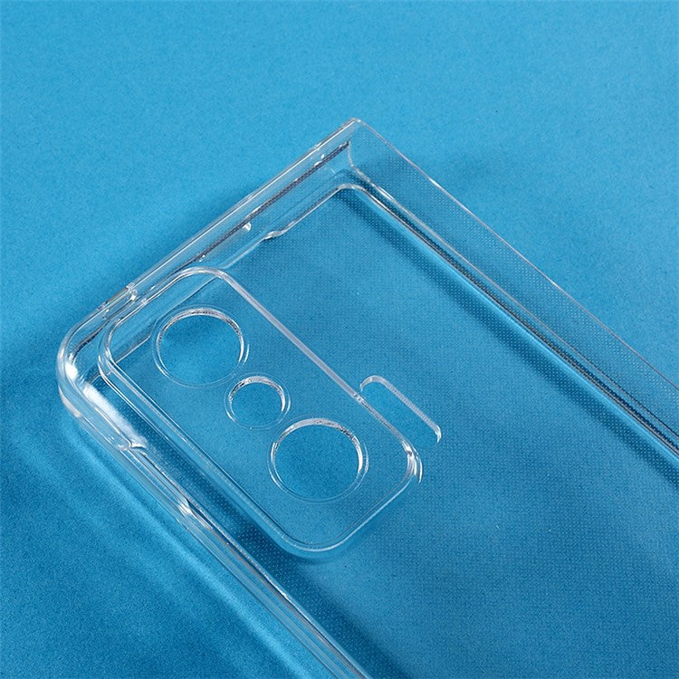 For Honor Magic V Mobile Phone Cover Hard PC Dustproof Protective Phone Case Shell - Transparent