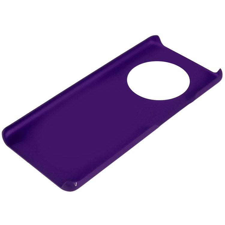 For Honor Magic4 Glossy Surface Rubberized Finish Hard PC Back Case Anti-drop Phone Cover - Purple