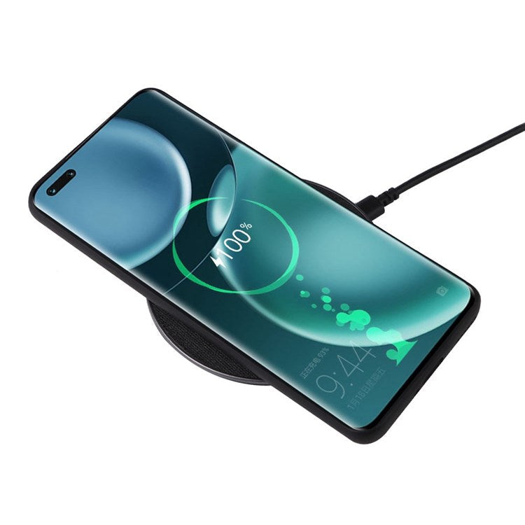 For Honor Magic4 Pro Anti-scratch Phone Case Textured PU Leather Coated TPU +PC Hybrid Protective Cover - Leopard