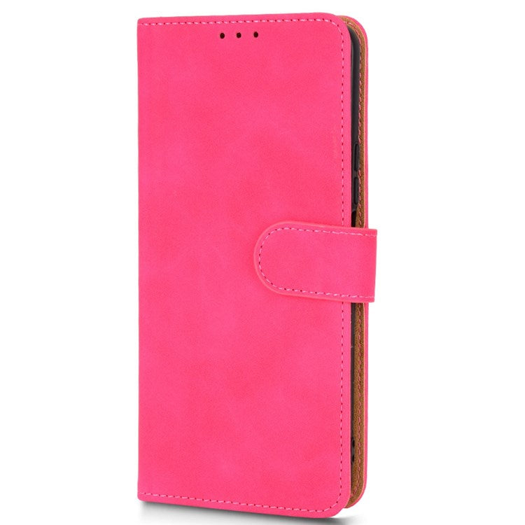 For Honor X9 5G/X30/Magic4 Lite 5G PU Leather Stand Flip Cover Skin-touch Feeling Shockproof TPU Inner Shell Wallet Phone Case - Rose
