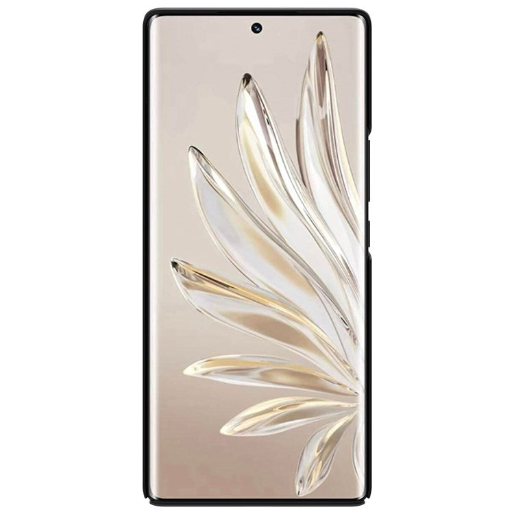 NILLKIN for Honor 70 5G Frosted Shield Protective Phone Case Matte Hard PC Shockproof Back Cover - Black