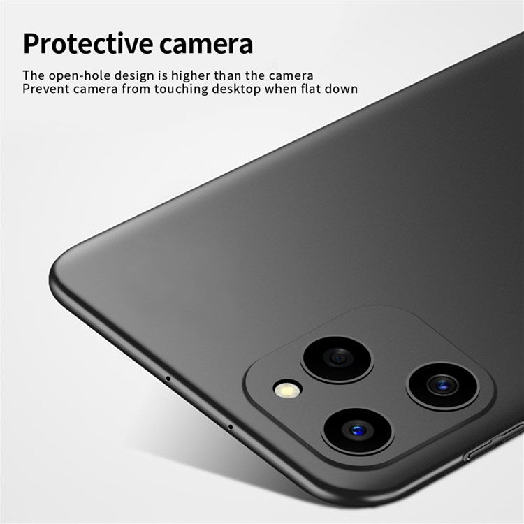 MOFI JK PC Series-1 Shield for Honor 60 SE Phone Case Matte Hard PC Back Slim Protective Guardian with Strap - Rose Gold